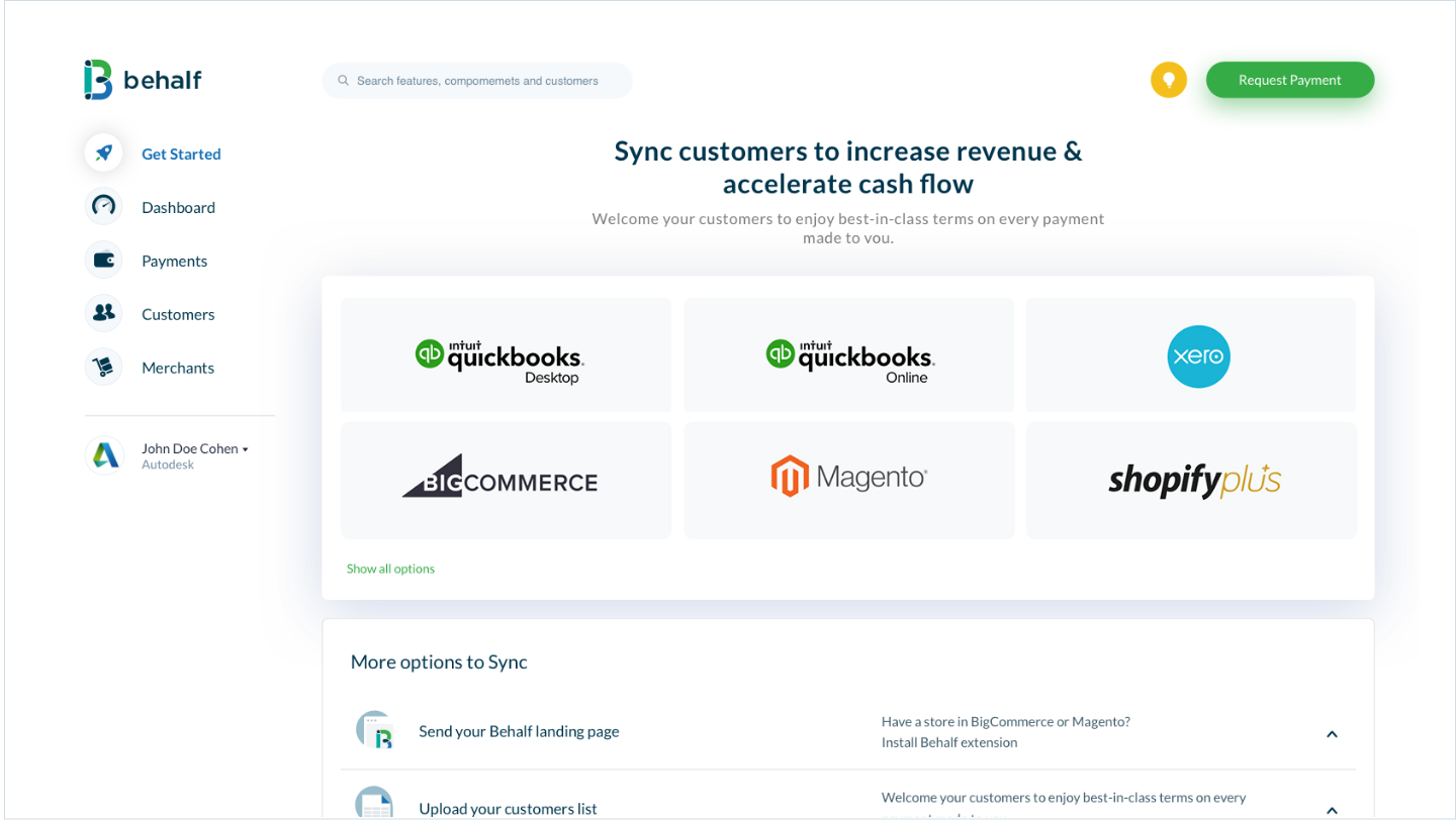 sync customers image